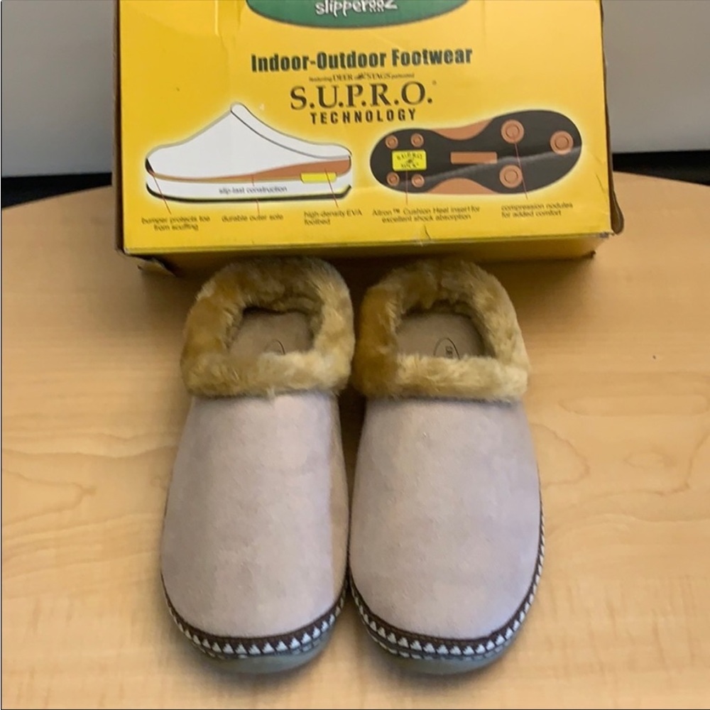 8ww Deer Stags indoor/outdoor comfy warm slippers